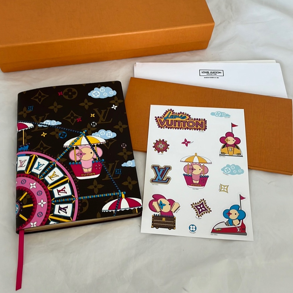 Louis Vuitton Big Wheel Vivienne Clemence notebook